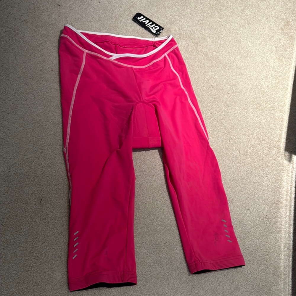 Bike Pink woman girl  Leggings short pants